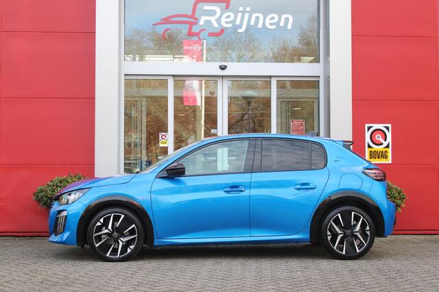Peugeot 208 1.2 100PK GT | PANORAMA DAK | KEYLESS ENTRY/START | DRAADLOZE APPLE CARPLAY/ANDROID AUTO | CAMERA VOOR + ACHTER | DRAADLOZE TELEFOONLADER | 17" LICHTEMTALEN VELGEN | FULL LED KOPLAMPEN | DODEHOEK DETECTIE | PARKEERSENSOREN VOOR + ACHTER | CRUISE CONTROL |
