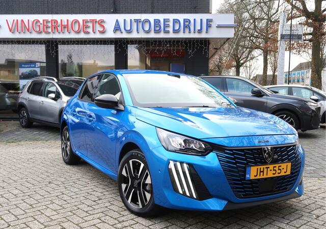 Peugeot 208 * Hybride + Benzine * Automaat * 100 e-DCS6 Allure * Navigatie * 1/2 Lederen Interieur * Climate en Adaptive Cruise Control * Voor en Achter Parkeer Camera * Lichtmetalen Velgen * Vingerhoets; Vierde generatie Eersteklas Service !