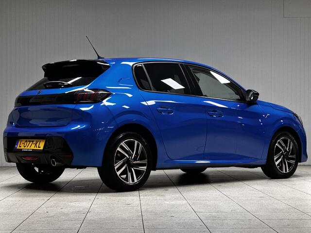 Peugeot 208 1.2 PureTech Allure /LED Koplampen /Camera /Apple + Android /DAB+! /Navi /Climat /Cruise /Elek. pakket /Bluetooth /Multi. LEDER Stuur /16"LMV /PDC /Extra getint glas /LED Dagrijverl.