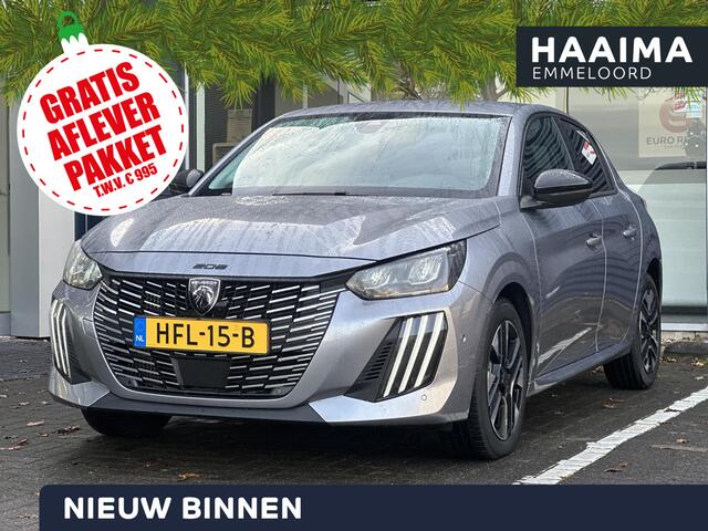 Peugeot 208 1.2 Hybrid 110 e-DCS6 Allure | Adaptieve Cruise Control | Parkeercamera/-sensoren | Apple Carplay/Android Auto | Navigatie | Climate Control | Lichtmetalen velgen | Full LED | Dodehoekdetectie |