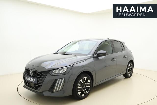 Peugeot 208 1.2 Hybrid 110 e-DCS6 Allure Automaat l Climate Control l Adaptive Cruise Control l LED l Digitaal Instrumentenpaneel l 10'' Infotainment l DAB l Wireless Apple Carplay/Android Auto l TomTom Navigatie l Lichtmetalen Velgen