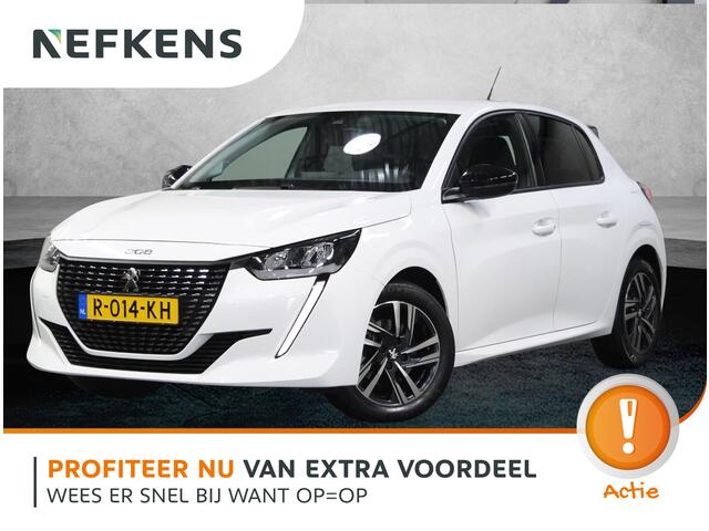 Peugeot 208 100PK Allure | 1ste eigenaar | LEER/Stof | Parkeersensoren | AppleCarPlay/Android | AUTOMAAT | FULL LED | Lederen Stuurwiel | Climate Control | Cruise Control | 16" LMV | Isofix | Privacy Glass |