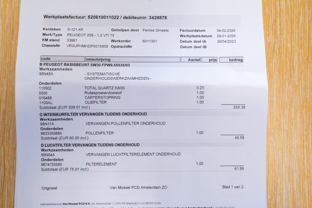 Peugeot 208 1.2 PureTech Active | 1 e eigenaar | Ned Auto | 34 DKM | | Cruise | Airco | Apple Carplay-Android |DAB Audio |