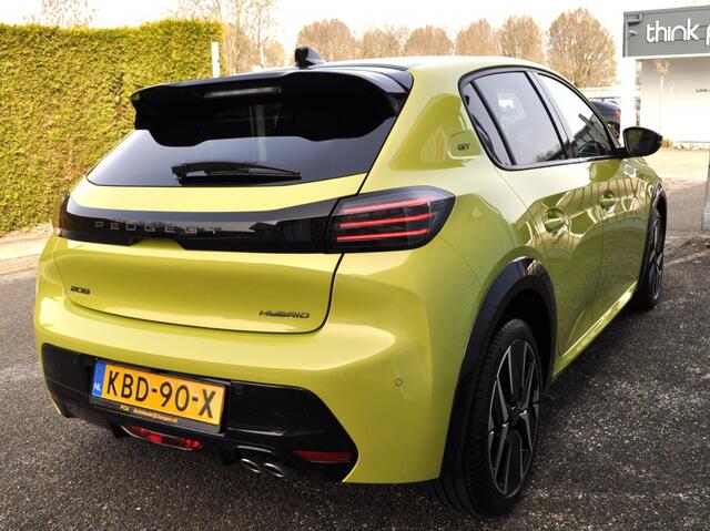 Peugeot 208 Hybrid 136Pk GT Aut trh nav pdc v+a met cam