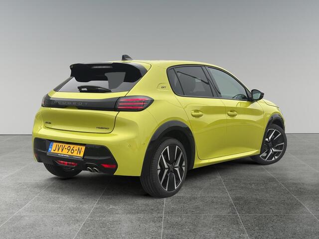 Peugeot 208 GT 1.2 Hybrid 145pk e-DCS6 | 8 JAAR GARANTIE! | 3D i-COCKPIT® | 360° CAMERA | NAVI | APPLE CARPLAY / ANDROID AUTO | ISOFIX | ADAPTIVE CRUISE |