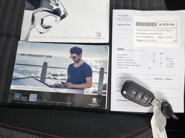 Peugeot 208 1.2 PureTech Active Pack 1e-Eig. & Dealer-Onderh. BOVAG-Garantie. NL-Auto.