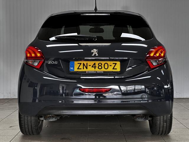 Peugeot 208 1.2 PureTech Signature/ D-Riem verv: 56.000 KM!/ Apple + Android/ DAB+/ Dakspoiler/ Navi/ Extra getint glas/ Airco/ Cruise/ Elek. pakket/ Isofix/ Bluetooth/ Armsteun/ Multi. LEDER. Stuur/ Mistl./ PDC/ LED Dagrijverl