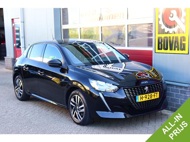 Peugeot 208 1.2 PureTech Blue Lease Allure O.a: Camera, PDC, Carplay, Clima, Navi, Cruise, Etc. All-in prijs!
