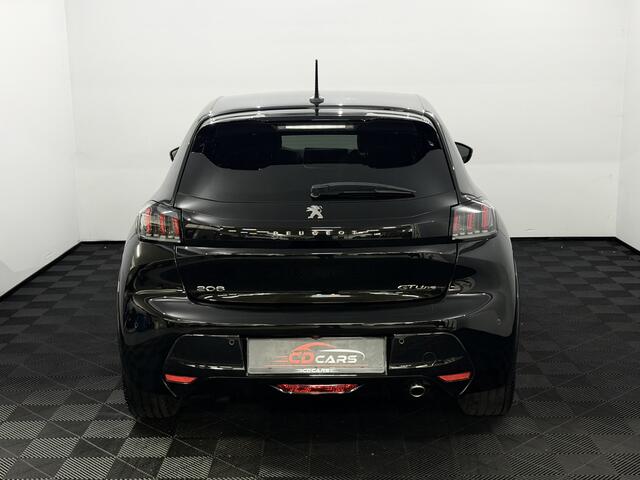 Peugeot 208 1.2 PureTech GT-Line Camera, Navi, Keyless start, Virtual desk, Cruise control, Half leder, Rijstrook correctie, Apple carplay