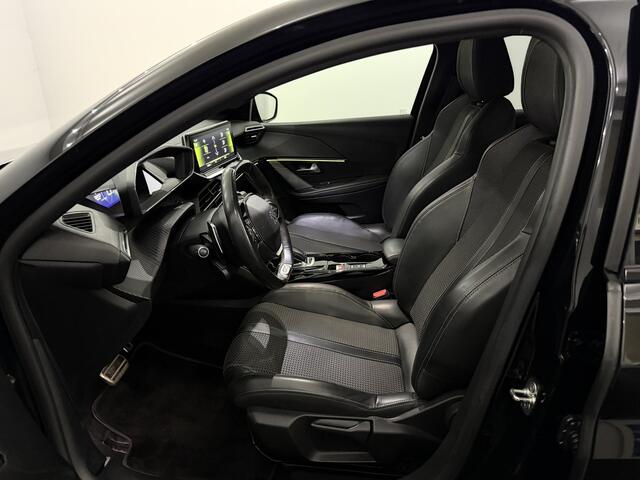 Peugeot 208 1.2 PureTech GT-Line Camera, Navi, Keyless start, Virtual desk, Cruise control, Half leder, Rijstrook correctie, Apple carplay