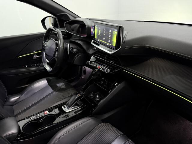 Peugeot 208 1.2 PureTech GT-Line Camera, Navi, Keyless start, Virtual desk, Cruise control, Half leder, Rijstrook correctie, Apple carplay