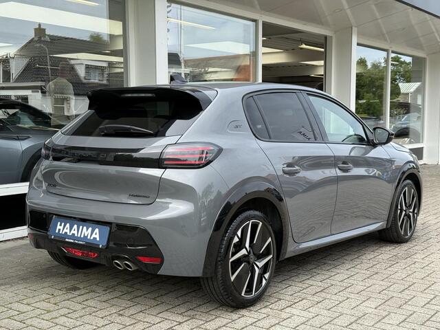 Peugeot 208 1.2 Hybrid 145 e-DCS6 GT | Elektr. verstelbare stoel | Alcantara interieur | Achteruitrijcamera | Full LED | Draadloos Apple Carplay