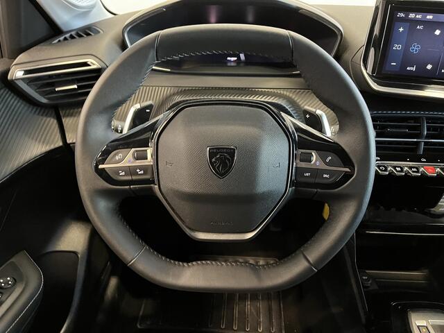 Peugeot 208 Hybrid 100 AUT Allure Navigatie Apple Carplay/ Android Auto Camera Parkeersensoren Adaptive Cruise Control Stoelverwarming Ledverlichting Climate control