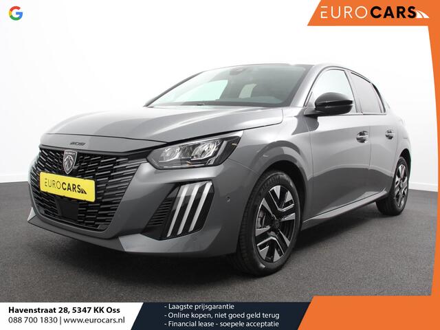 Peugeot 208 1.2 Hybrid 100 e Automaat Allure Navigatie Apple Carplay/Android Auto Airco Camera Parkeer sensoren Cruise Control Led Lichtmetalen Velgen