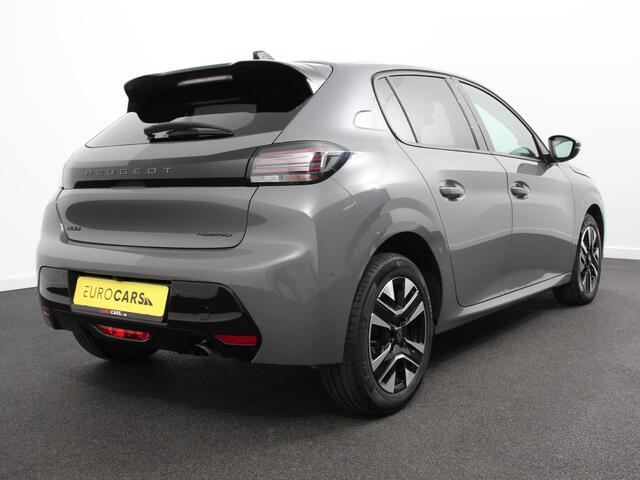 Peugeot 208 1.2 Hybrid 100 e Automaat Allure Navigatie Apple Carplay/Android Auto Airco Camera Parkeer sensoren Cruise Control Led Lichtmetalen Velgen