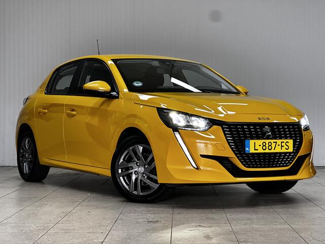 Peugeot 208 1.2 PureTech Active Pack/ AFN. Trekhaak/ LED Koplampen/ 16'' LMV/ Apple + Android/ Airco/ Cruise/ Elek. pakket/ Isofix/ Bluetooth/ Multi. LEDER. Stuur/ Dakspoiler.