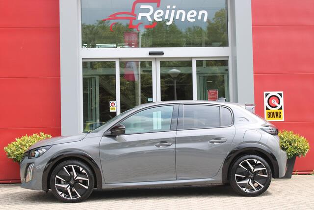 Peugeot 208 1.2 Hybrid 145PK AUTOMAAT GT | CAMERA VOOR + ACHTER | NAVIGATIE | DRAADLOZE APPLE CARPLAY/ANDROID AUTO | FULL LED KOPLAMPEN | LICHTMETALEN VELGEN 17" | DODEHOEK DETECTIE | DRAADLOZE TELEFOONLADER | KEYLESS ENTRY/START | DAB+ RADIO | ADAPTIVE CRUISE CONTRO
