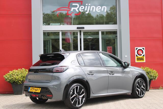 Peugeot 208 1.2 Hybrid 145PK AUTOMAAT GT | CAMERA VOOR + ACHTER | NAVIGATIE | DRAADLOZE APPLE CARPLAY/ANDROID AUTO | FULL LED KOPLAMPEN | LICHTMETALEN VELGEN 17" | DODEHOEK DETECTIE | DRAADLOZE TELEFOONLADER | KEYLESS ENTRY/START | DAB+ RADIO | ADAPTIVE CRUISE CONTRO