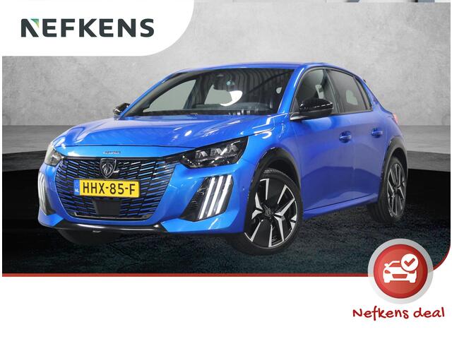 Peugeot 208 1.2 Hybrid 145PK e-DCS6 GT | 1ste eigenaar | AppleCarplay/AndroidAuto | Parkeersensoren | FULL LED | Navigatie | Lederen Stuurwiel | Climate Control | Adaptive Cruise Control | 17" LMV | Sfeerverlichting | Isofix | Privacy Glass |