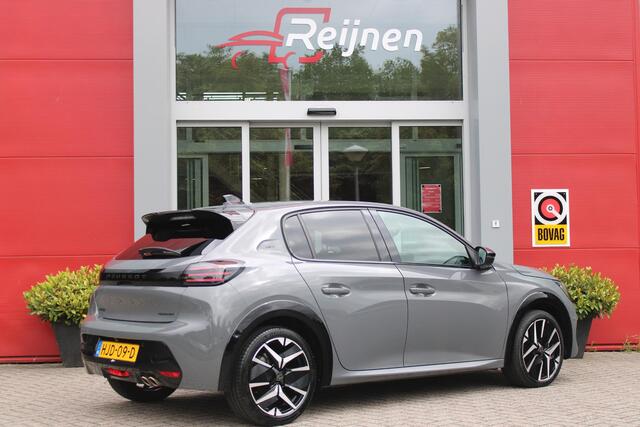 Peugeot 208 1.2 Hybrid 145PK AUTOMAAT GT | NAVIGATIE | DRAADLOZE APPLE CARPLAY/ANDROID AUTO | CAMERA VOOR + ACHTER | FULL LED KOPLAMPEN | LICHTMETALEN VELGEN 17" | DODEHOEK DETECTIE | DRAADLOZE TELEFOONLADER | KEYLESS ENTRY/START | DAB+ RADIO | ADAPTIVE CRUISE CONTRO
