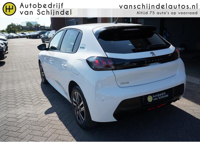 Peugeot 208 1.2 PURETECH STYLE 5 DEURS NOV 2023 ANDROID-APPLECARPLAY(NAVI) FULL LED AIRCO CRUISECONTROL PARKEERSENSOREN 16INCH LMV PRIVACYGLAS BLUETOOTH 4X ELECTR.RAMEN/SPIEGELS