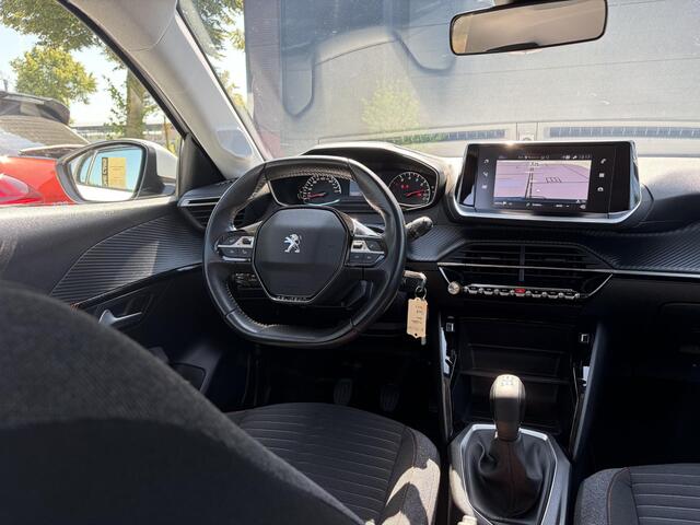 Peugeot 208 1.2 PureTech Blue Lease Active 2e Eigenaar,D-riem vv in 11-2025,Camera,Navi,Carplay,75pk,Clima,Cruise,Rijstrooksensor,Pdc,Lm velgen,N.A.P,Apk tot 11-2027