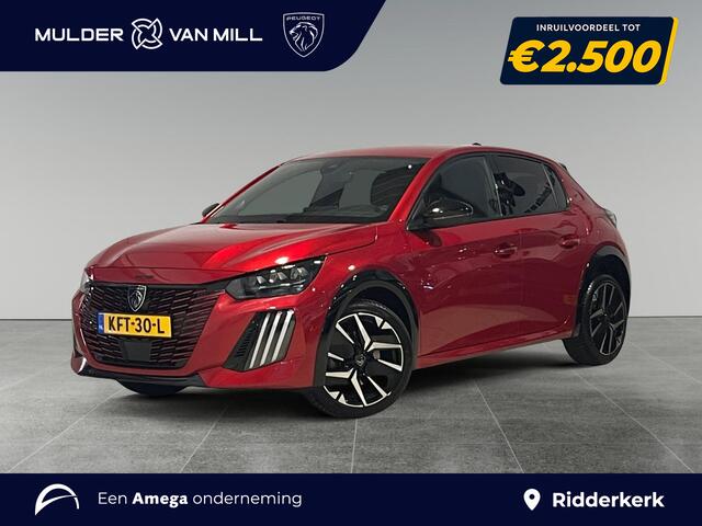 Peugeot 208 GT 1.2 Turbo 100pk | ADAPTIVE CRUISE | NAVI | 360° CAMERA | DODEHOEKBEW. | CLIMA | KEYLESS ENTRY | LEDER/STOF | DAB+ | ISOFIX |