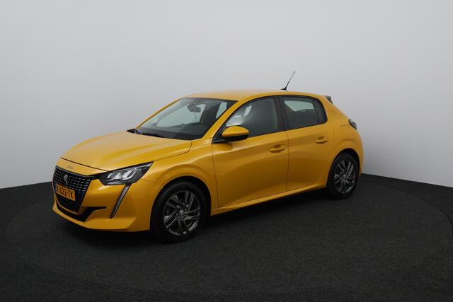 Peugeot 208 1.2 PureTech Active Pack/ D-Riem verv: 86.000 KM!/ 16'' LMV/ LED Koplampen/ Apple + Android/ DAB+/ Airco/ Cruise/ Elek. pakket/ Isofix/ Bluetooth/ Multi. Stuur/ PDC/ Dakspoiler.