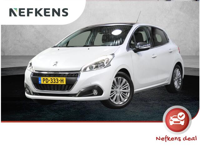 Peugeot 208 1.2 110PK Allure | AUTOMAAT | AppleCarplay/AndroidAuto | Panoramadak | Armsteun | Parkeersensoren | FULL LED | Navigatie | Lederen Stuurwiel | Camera | Climate Control | Cruise Control | 16" LMV | Isofix | Privacy Glass |