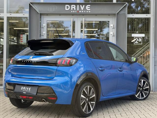 Peugeot 208 1.2 PureTech GT AUT |ACC|Carplay|Cam|Stoelverw|Sfeer|Verigo Blue