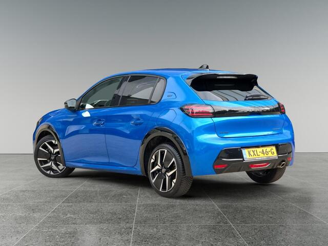 Peugeot 208 GT 1.2 Hybrid 110pk e-DCS6 | ALCANTARA PAKKET | STOELVERW. | DODEHOEKBEW. | NAVI | 360° CAMERA | CRUISE CONTROL | CLIMA | MASSAGESTOEL | DRAADLOOS APPLE CARPLAY / ANDROID AUTO |