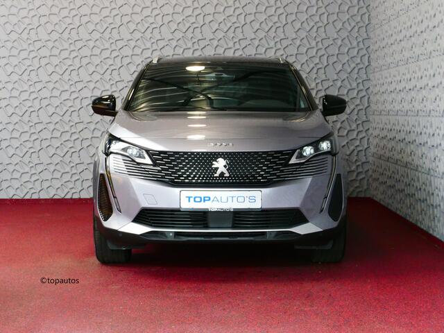 Peugeot 3008 130PK GT PACK LEER I-COCKPIT LED CARPLAY EUROPA.NAVI ELEK.KLEP CAMERA ADAP.CRUISE ZWARTE HEMEL. ALCANTARA/LEER BLINDSPOT. 2024