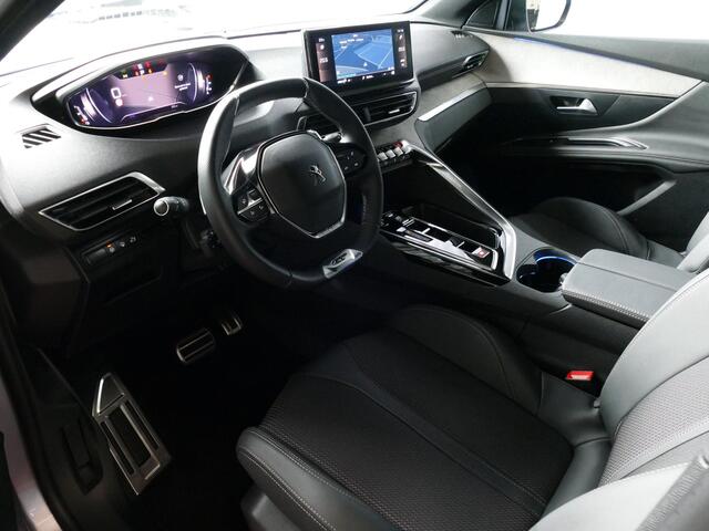 Peugeot 3008 130PK GT PACK LEER I-COCKPIT LED CARPLAY EUROPA.NAVI ELEK.KLEP CAMERA ADAP.CRUISE ZWARTE HEMEL. ALCANTARA/LEER BLINDSPOT. 2024