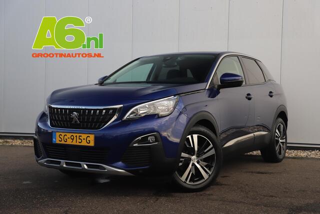 Peugeot 3008 1.6 e-THP Blue Lease Premium Automaat Navigatie Keyless Half Leder Cruise Lane Assist LMV Carplay Android Bluetooth