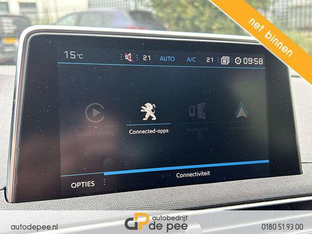 Peugeot 3008 1.2 PureTech Blue Lease Executive GARANTIE/AUTOMAAT/CARPLAY/CLIMA/CRUISE/NAVI rijklaarprijs!