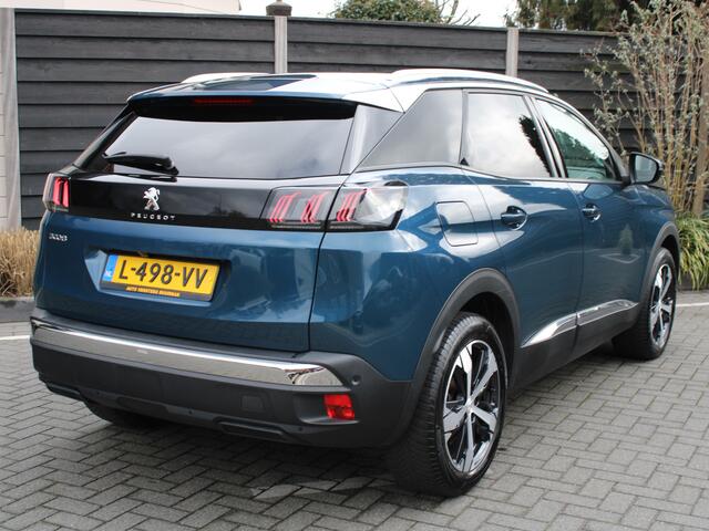 Peugeot 3008 1.2 PureTech 130 PK Allure Automaat Navigatie, Achteruitrijcamera, Keyless, Elektrische Achterklep, Perkeersensoren