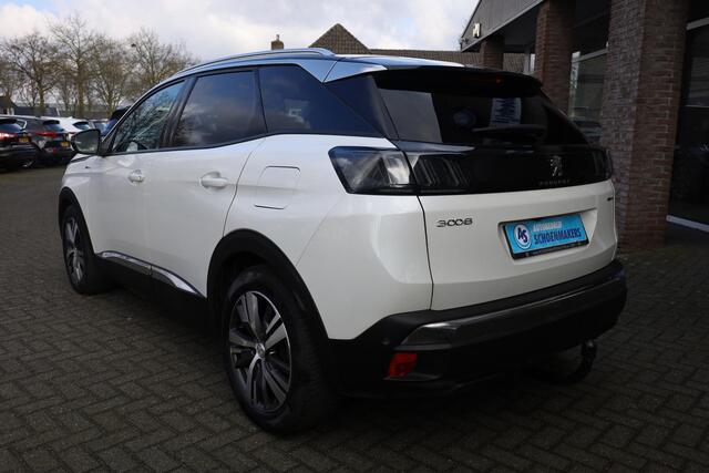 Peugeot 3008 1.6 HYbrid 180 Allure Pack Business TREKHAAK-AFN 360-CAMERA CARPLAY DAB SFEERVERLICHTING 18"LMV DUO-TONE i-COCKPIT HALFLEER LED