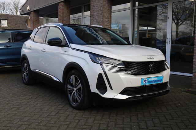Peugeot 3008 1.6 HYbrid 180 Allure Pack Business TREKHAAK-AFN 360-CAMERA CARPLAY DAB SFEERVERLICHTING 18"LMV DUO-TONE i-COCKPIT HALFLEER LED
