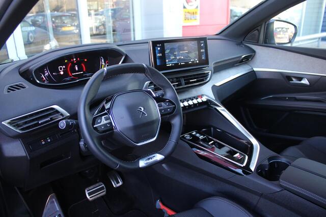 Peugeot 3008 1.2 Hybrid 136PK GT | 360° CAMERA | NAVIGATIE | ADAPTIVE CRUISE CONTROL | APPLE CARPLAY/ANDROID AUTO | CLIMATE CONTROL | 18" LICHTMETALEN VELGEN | DODEHOEK DETECTIE | KEYLESS ENTRY/START | FULL LED KOPLAMPEN | PARKEERSENSOREN VOOR EN ACHTER | DAB+ RADIO |