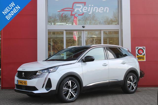 Peugeot 3008 1.2 136PK Hybrid GT | 360° CAMERA | NAVIGATIE | ADAPTIVE CRUISE CONTROL | APPLE CARPLAY/ANDROID AUTO | CLIMATE CONTROL | 18" LICHTMETALEN VELGEN | DODEHOEK DETECTIE | KEYLESS ENTRY/START | FULL LED KOPLAMPEN | PARKEERSENSOREN VOOR EN ACHTER | DAB+ RADIO |