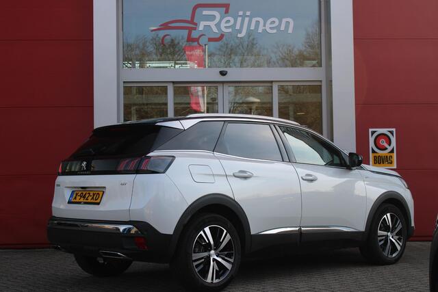 Peugeot 3008 1.2 136PK Hybrid GT | 360° CAMERA | NAVIGATIE | ADAPTIVE CRUISE CONTROL | APPLE CARPLAY/ANDROID AUTO | CLIMATE CONTROL | 18" LICHTMETALEN VELGEN | DODEHOEK DETECTIE | KEYLESS ENTRY/START | FULL LED KOPLAMPEN | PARKEERSENSOREN VOOR EN ACHTER | DAB+ RADIO |