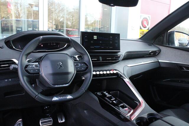 Peugeot 3008 1.2 136PK Hybrid GT | 360° CAMERA | NAVIGATIE | ADAPTIVE CRUISE CONTROL | APPLE CARPLAY/ANDROID AUTO | CLIMATE CONTROL | 18" LICHTMETALEN VELGEN | DODEHOEK DETECTIE | KEYLESS ENTRY/START | FULL LED KOPLAMPEN | PARKEERSENSOREN VOOR EN ACHTER | DAB+ RADIO |