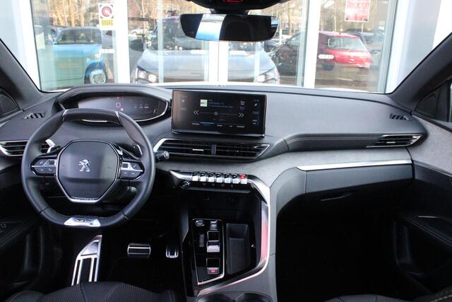 Peugeot 3008 1.2 136PK Hybrid GT | 360° CAMERA | NAVIGATIE | ADAPTIVE CRUISE CONTROL | APPLE CARPLAY/ANDROID AUTO | CLIMATE CONTROL | 18" LICHTMETALEN VELGEN | DODEHOEK DETECTIE | KEYLESS ENTRY/START | FULL LED KOPLAMPEN | PARKEERSENSOREN VOOR EN ACHTER | DAB+ RADIO |