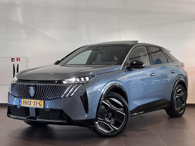 Peugeot 3008 e-3008 SUV GT EV 73kWh 210pk AUTOMAAT | NAPPA LEDER | FOCAL HIFI | SCHUIF/KANTELDAK | STOELMASSAGE | HANDSFREE A.KLEP | STOELKOELING + VERW. | WARMTEPOMP |