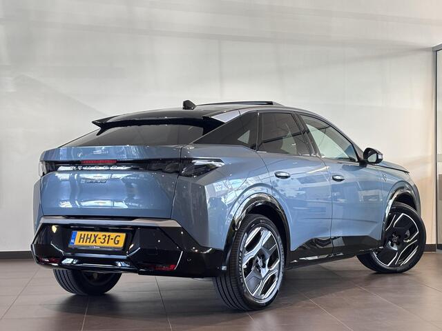 Peugeot 3008 e-3008 SUV GT EV 73kWh 210pk AUTOMAAT | NAPPA LEDER | FOCAL HIFI | SCHUIF/KANTELDAK | STOELMASSAGE | HANDSFREE A.KLEP | STOELKOELING + VERW. | WARMTEPOMP |