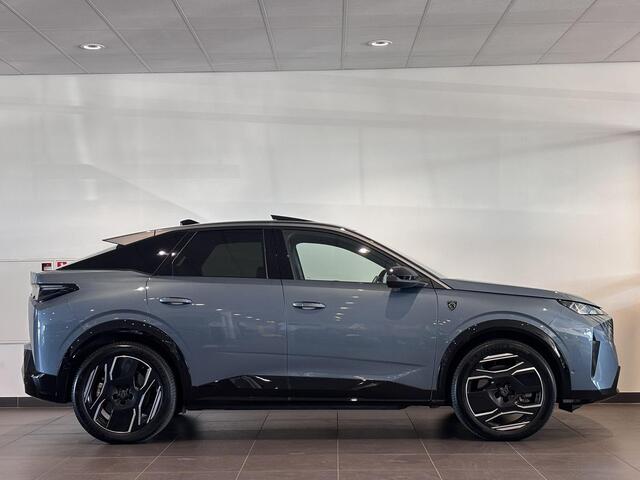 Peugeot 3008 e-3008 SUV GT EV 73kWh 210pk AUTOMAAT | NAPPA LEDER | FOCAL HIFI | SCHUIF/KANTELDAK | STOELMASSAGE | HANDSFREE A.KLEP | STOELKOELING + VERW. | WARMTEPOMP |