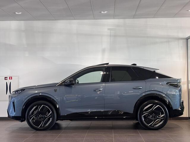 Peugeot 3008 e-3008 SUV GT EV 73kWh 210pk AUTOMAAT | NAPPA LEDER | FOCAL HIFI | SCHUIF/KANTELDAK | STOELMASSAGE | HANDSFREE A.KLEP | STOELKOELING + VERW. | WARMTEPOMP |