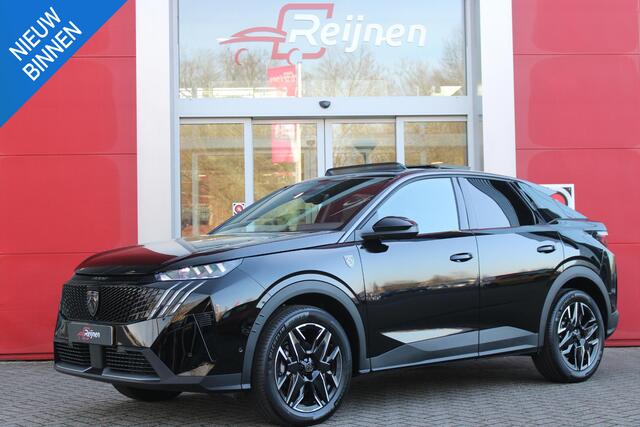 Peugeot 3008 1.2 Hybrid 136PK AUTOMAAT GT | PANORAMISCH SCHUIF/KANTEL DAK | LEDEREN BEKLEDING | STOEL/ACHTERBANK VERWARMING | STOEL KOELING | ELEKTRISCH BEDIENBARE VOORSTOELEN MET GEHEUGENFUNCTIE | ELEKTRISCH BEDIENBARE ACHTERKLEP | 360° CAMERA | MASSAGE STOELEN | 19"