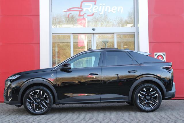 Peugeot 3008 1.2 Hybrid 136PK AUTOMAAT GT | PANORAMISCH SCHUIF/KANTEL DAK | LEDEREN BEKLEDING | STOEL/ACHTERBANK VERWARMING | STOEL KOELING | ELEKTRISCH BEDIENBARE VOORSTOELEN MET GEHEUGENFUNCTIE | ELEKTRISCH BEDIENBARE ACHTERKLEP | 360° CAMERA | MASSAGE STOELEN | 19"