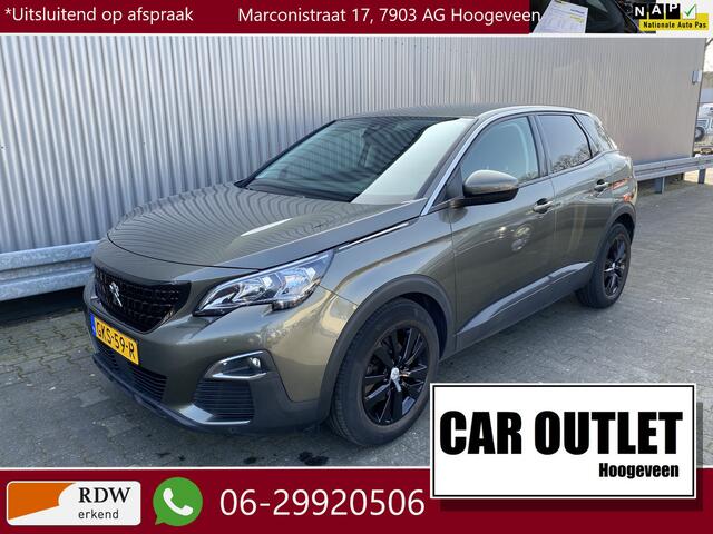 Peugeot 3008 1.2 PureTech Active Pack AUTOMAAT, 153Dkm, Clima, Navi, Digitale Cockpit, PDC & Cam, LM, nw. APK - Inruil Mogelijk -